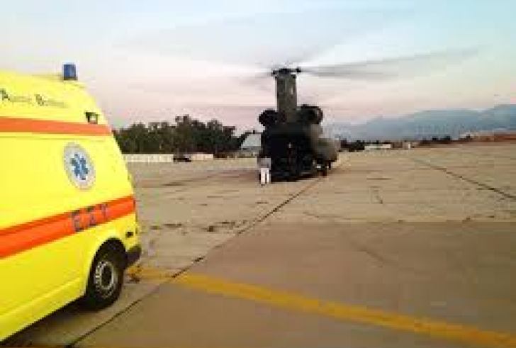 Λήμνος: Καρδιοπαθής μεταφέρθηκε με ιδιωτικό ελικόπτερο λόγω έλλειψης γιατρών του ΕΚΑΒ
