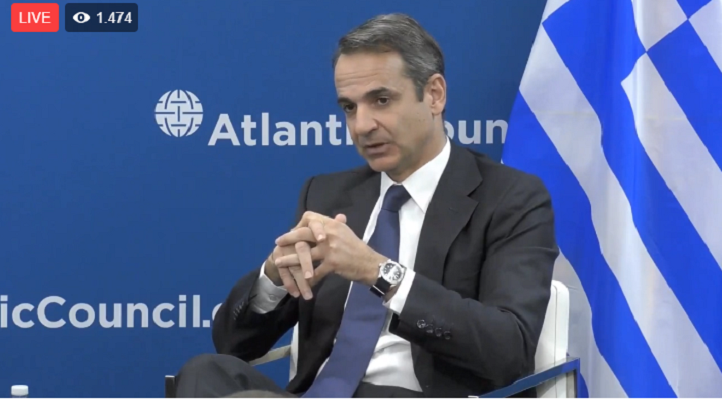 O Κυρ. Μητσοτάκης στο Atlantic Counsil: “Γελοία η συμφωνία Τουρκίας – Λιβύης” (vid)
