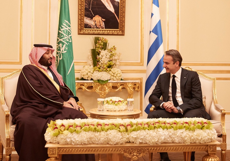 Ολοκληρώθηκε η επίσκεψη Μητσοτάκη στη Σ. Αραβία- Αύριο στα Ηνωμένα Αραβικά Εμιράτα