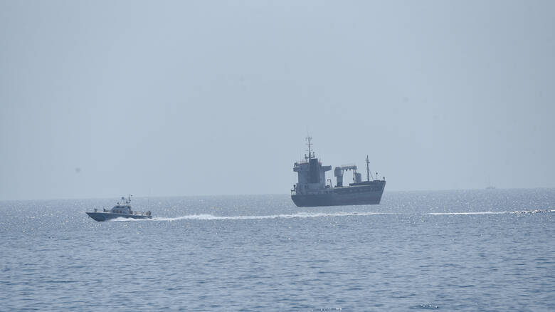 Ακυβέρνητο πλοίο ανατολικά της Αίγινας