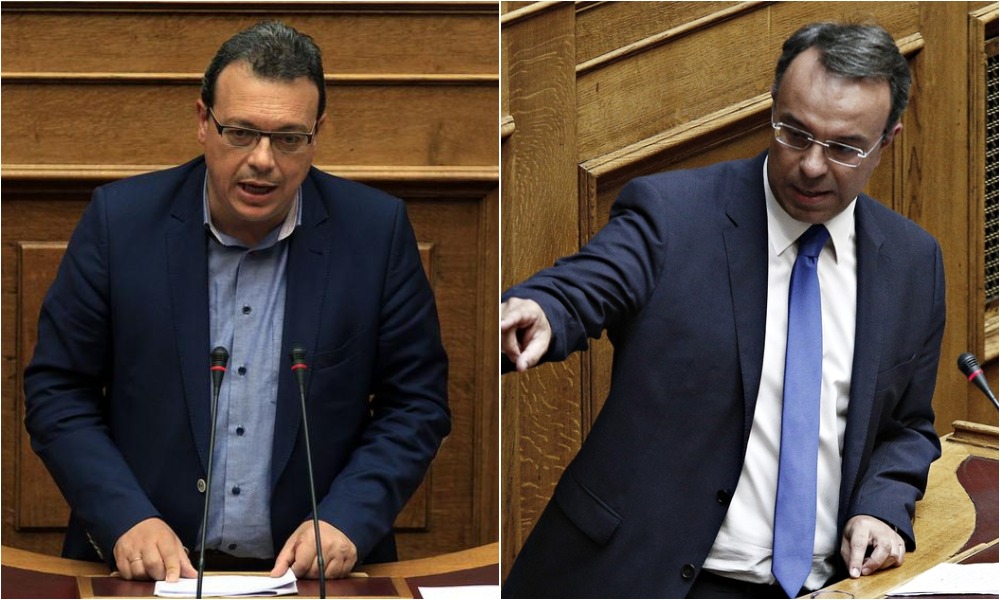 Ανέβηκαν οι τόνοι στη Βουλή για την τροπολογία για το “μαύρο χρήμα”- Φάμελλος:”Ποιες καταθέσεις απελευθερώθηκαν”- Σταϊκούρας:”Είμαστε απολύτως καλυμμένοι”