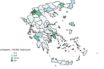 Ελάχιστες περιοχές χωρίς κρούσμα κοροναϊού πλέον στην Ελλάδα