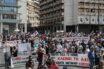 Συλλαλητήριο ενάντια στην ιδιωτικοποίηση της ΛΑΡΚΟ στο κέντρο της Αθήνας