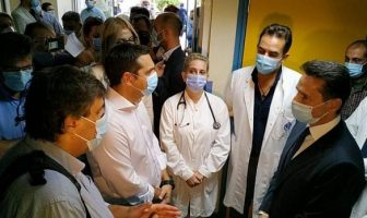 Επίσκεψη του Αλ. Τσίπρα στον Ευαγγελισμό (vid)