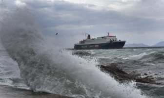 Προβλήματα στις ακτοπλοϊκές συγκοινωνίες λόγω των ισχυρών ανέμων
