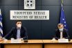 Κικίλιας-Τσιόδρας ενημερώνουν τους εκπροσώπους των κομμάτων για τον κοροναϊό