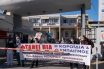 Συγκέντρωση διαμαρτυρίας εργαζομένων σε νοσοκομεία της Θεσσαλονίκης