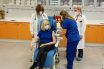 Εμβολιάστηκε η πρόεδρος του ΚΙΝΑΛ