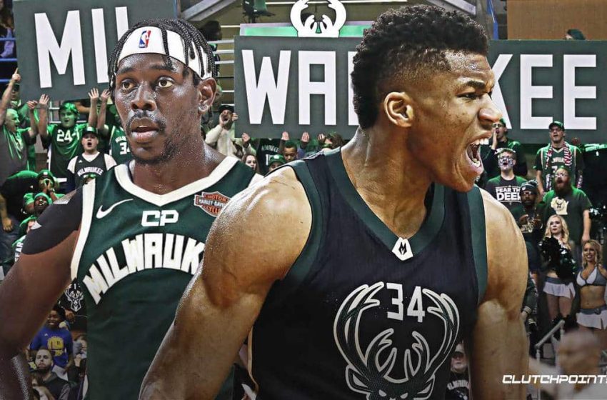 Επική στιγμή στο Game 5: Αντετοκούνμπο και Χόλιντεϊ συνεννοούνται και κλειδώνουν το σκορ