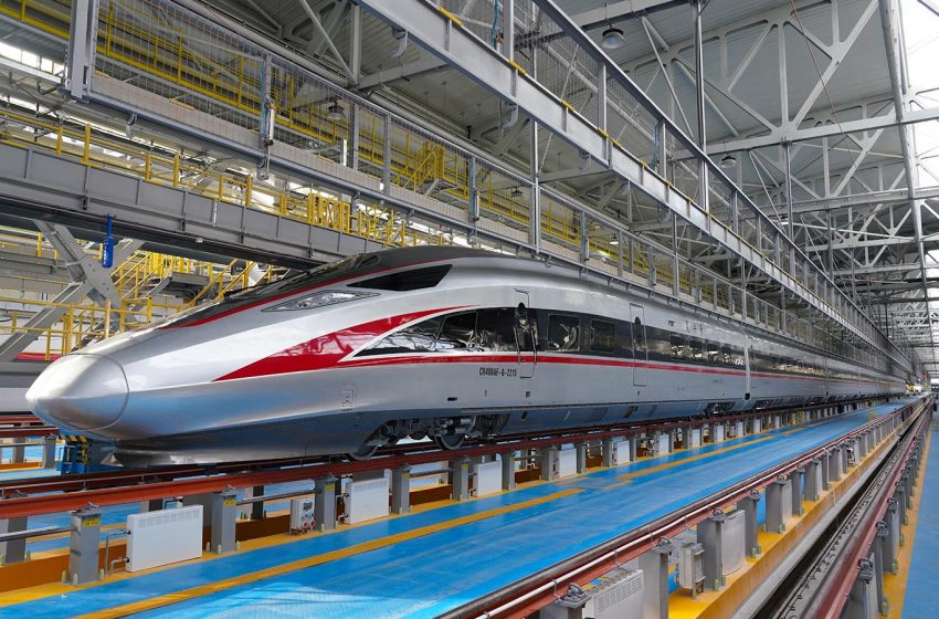 Κίνα: H παρουσίαση του ταχύτερου τρένου του κόσμου
