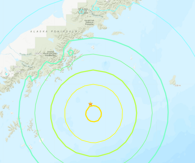 Αλάσκα: Bίντεο από τη σεισμική δόνηση των 8,2 Ρίχτερ