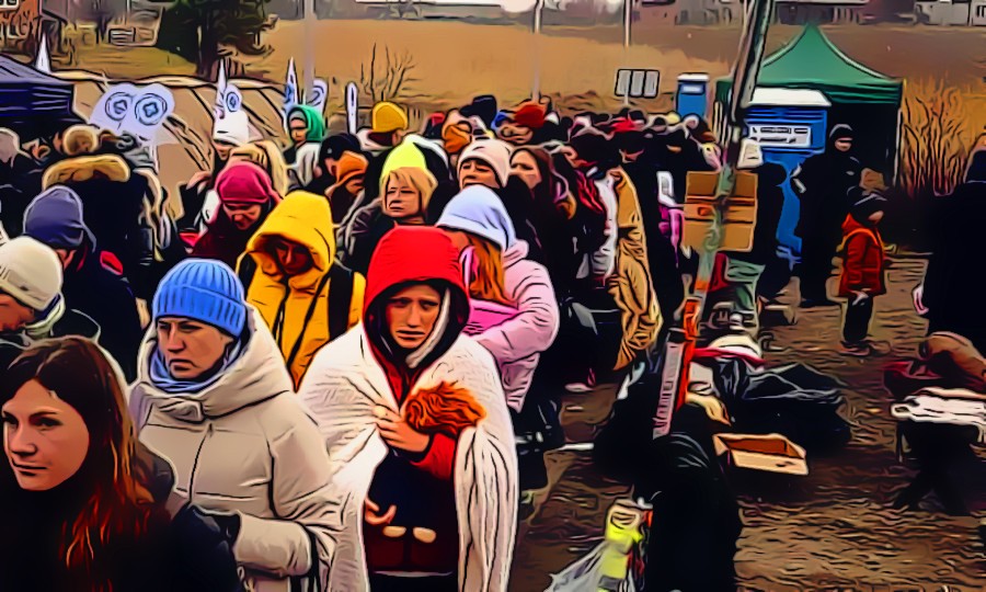 Πόσοι πρόσφυγες έχουν εγκαταλείψει την Ουκρανία και πού πηγαίνουν;