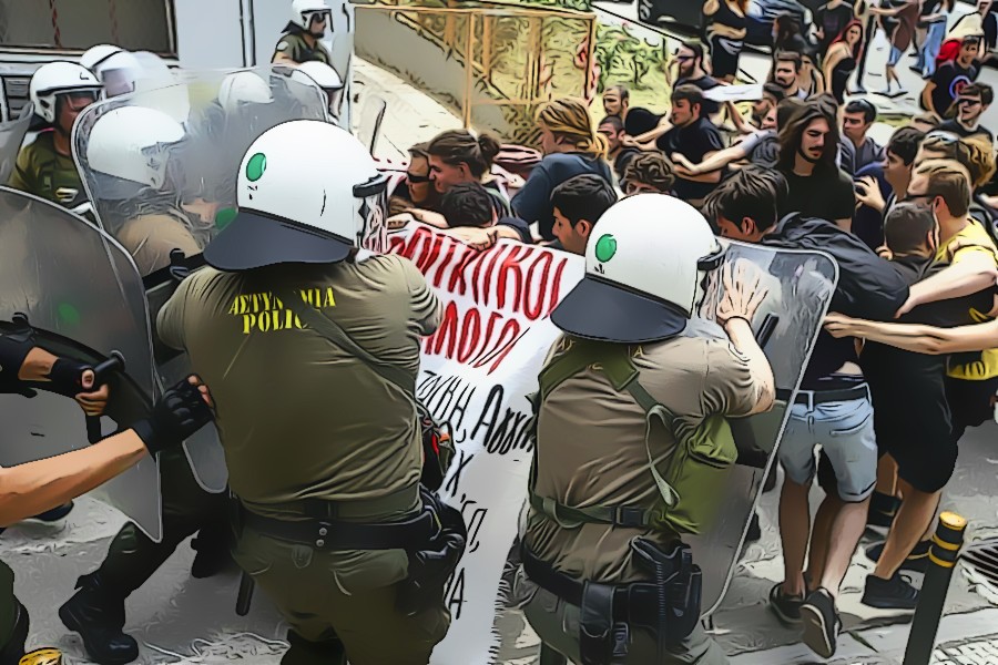 Με την βαριοπούλα ή με την βιβλιοθήκη;