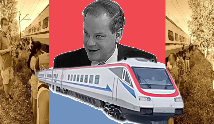 Το πολυδιαφημισμένο «Λευκό Βέλος» μπλόκαρε το σιδηροδρομικό δίκτυο