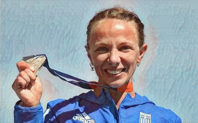 Αντιγόνη Ντρισμπιώτη: Η απονομή του χρυσού μεταλλίου και τα δάκρυα