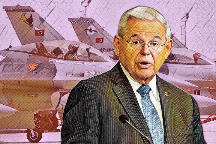 Τροπολογία-κωλοτούμπα του Μενέντέζ: «Ναι» για τα F-16 στην Τουρκία αρκεί να μην κάνουν… παραβιάσεις