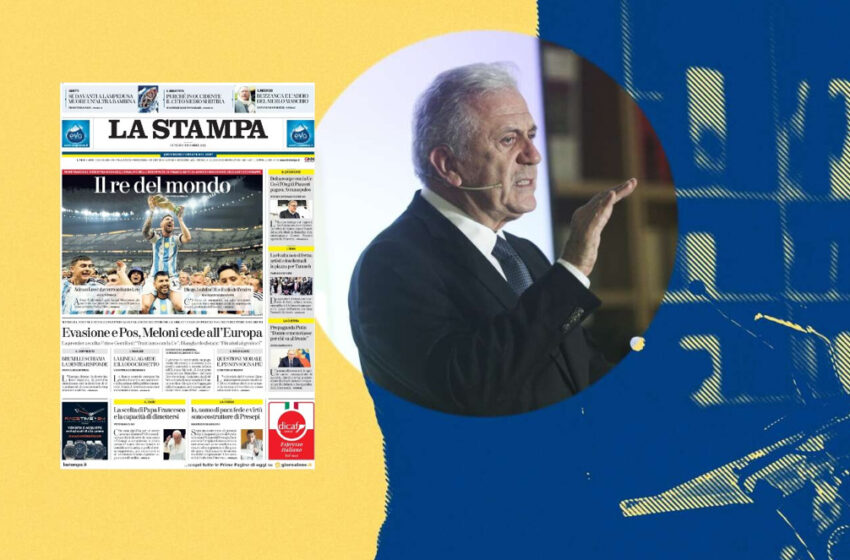 La Stampa: Το δημοσίευμα για χρηματοδότηση Αβραμόπουλου από το σύστημα Qatargate