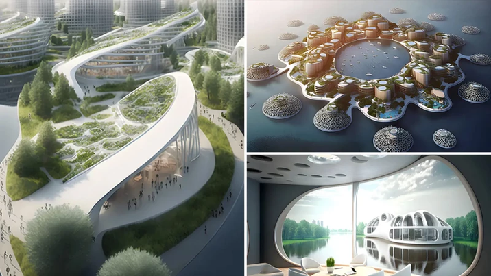 Κλιματική κρίση: Πόλεις πλουσίων πάνω στους ωκεανούς για την επερχόμενη δυστοπία