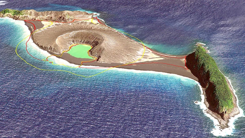 Τι μάθαμε από το νησί που εμφανίστηκε ξαφνικά και έπειτα εξαφανίστηκε