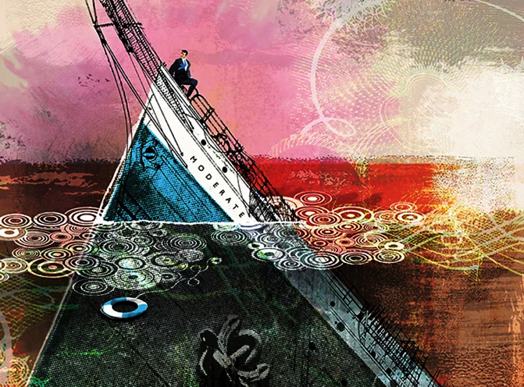 Ο αργός θάνατος της Κεντροδεξιάς