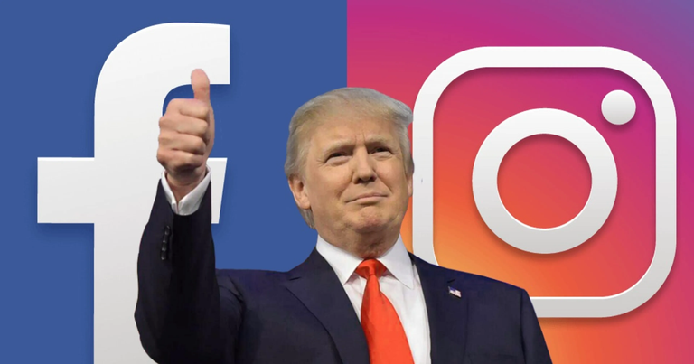 Ο Donald Trump επέστρεψε σε Facebook και Instagram  