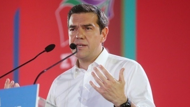 Ομιλία του Αλ. Τσίπρα στο Περιστέρι
