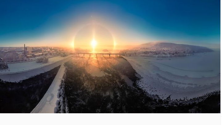 Ένα τέλειο ηλιακό φωτοστέφανο από το φακό του Göran Strand
