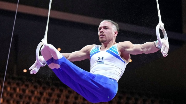 Πρωτιά και πρόκριση του Πετρούνια στους κρίκους, στο παγκόσμιο κύπελλο ενόργανης του&hellip;