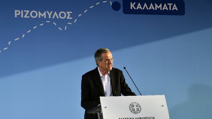 Ομιλία Αντώνη Σαμαρά στην εκδήλωση στο αεροδρόμιο της Καλαμάτας