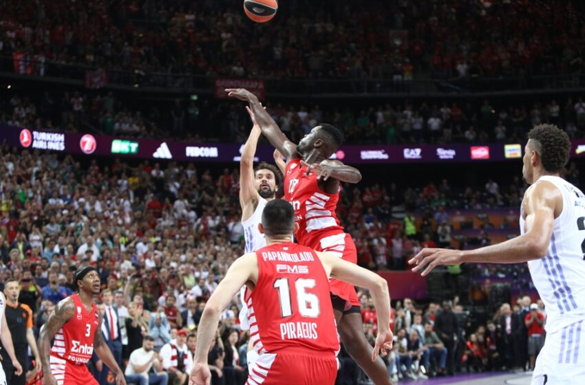 Ήττα του Ολυμπιακού στον τελικό από την Ρεάλ στο «παρά πέντε»