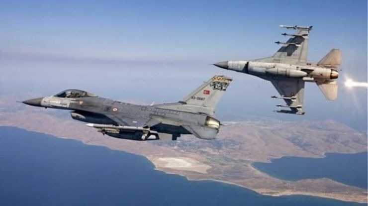 Τουρκικά F-16 στα κατεχόμενα της Κύπρου εν μέσω κλιμάκωσης στην Ανατολική Μεσόγειο
