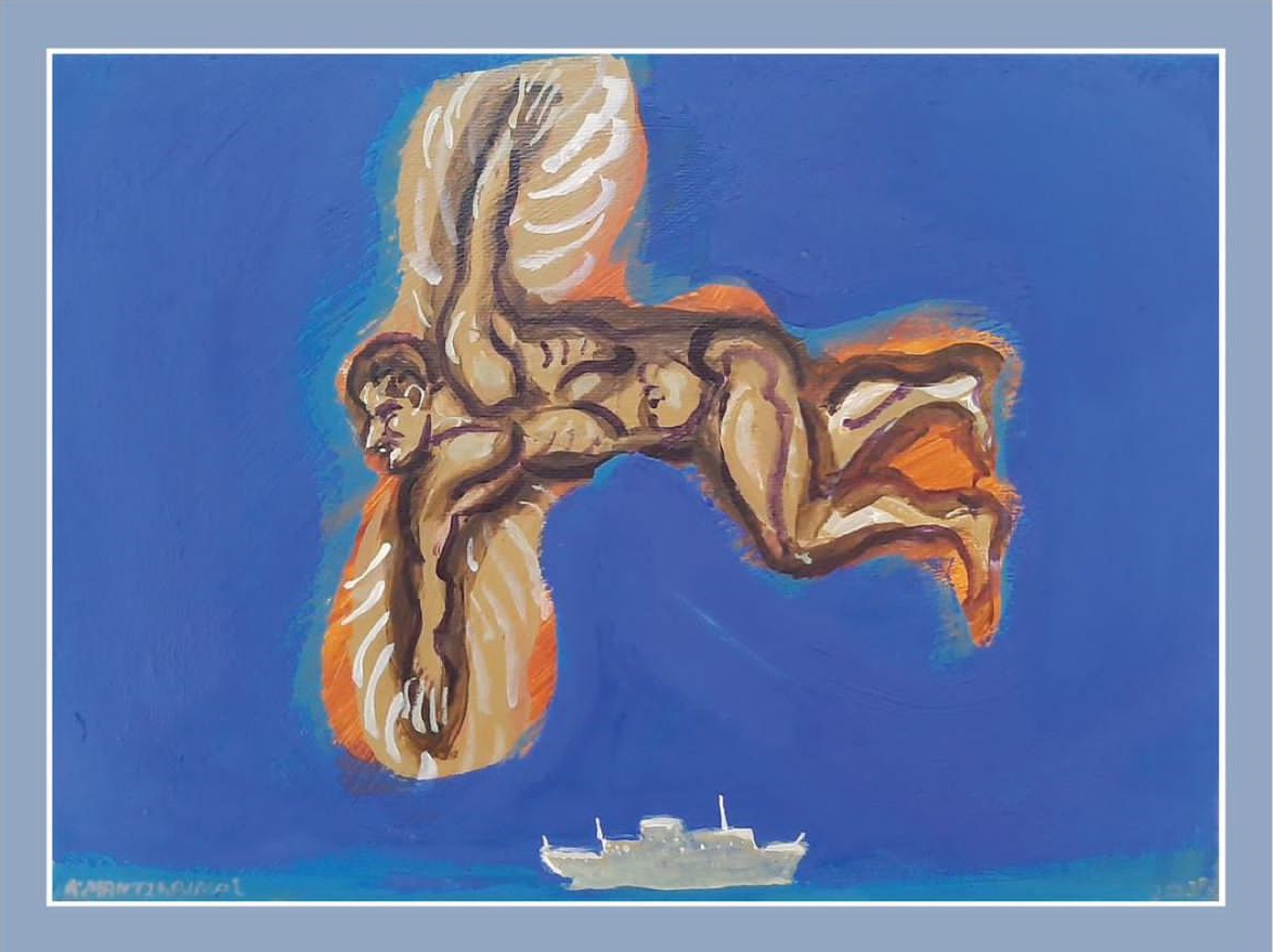 “Ίκαρος, ο έφηβος άγγελος” του Τάσου Μαντζαβίνου στον Τριαντάρο της Τήνου