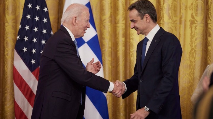 Συγχαρητήρια Μπάιντεν στον Κυρ. Μητσοτάκη