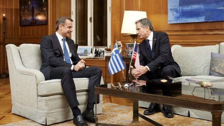 Τηλεφωνική επικοινωνία Μπλίνκεν-Μητσοτάκη εν όψει της Συνόδου Κορυφής του ΝΑΤΟ στο Βίλνιους
