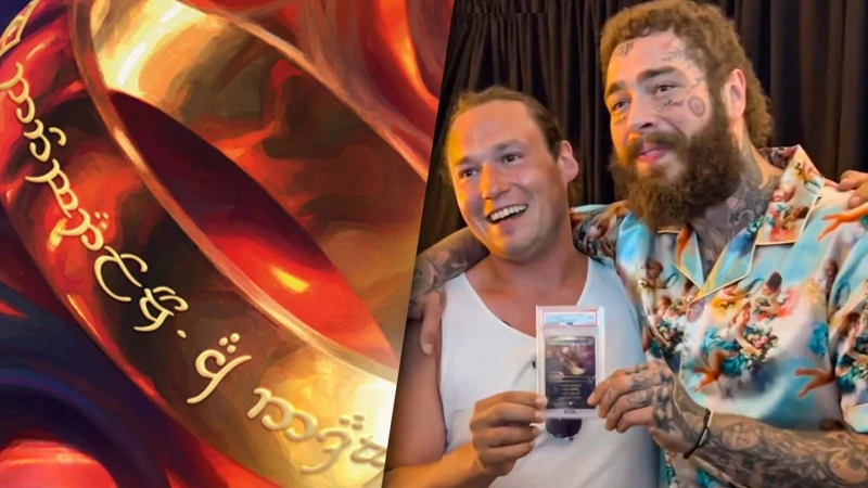 Post Malone: Αγόρασε την μοναδική κάρτα του δαχτυλιδιού του Magic Lord of The&hellip;