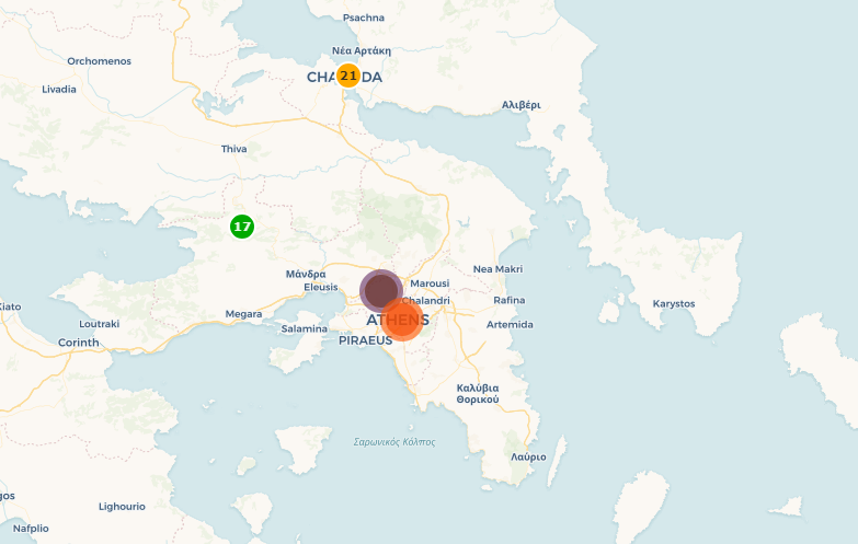 Eθνικό Αστεροσκοπείο: Ως και δεκαπλάσια τα επικίνδυνα σωματίδια από τις πυρκαγιές