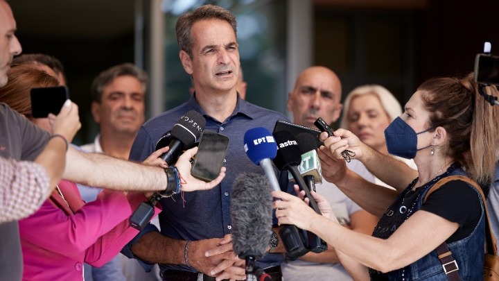Μητσοτάκης στο Βόλο: Δεν είναι μόνο ελληνικό το πρόβλημα – Είχαν καταστροφικές πλημμύρες και στη… Σλοβενία
