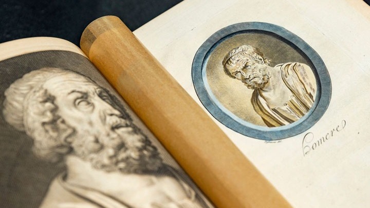 Ο Όμηρος στη Γεννάδειο Βιβλιοθήκη