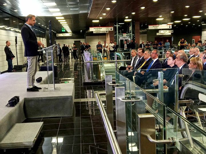Μητσοτάκης: Η δέσμευση “και μετρό και αρχαία” τηρείται στο ακέραιο