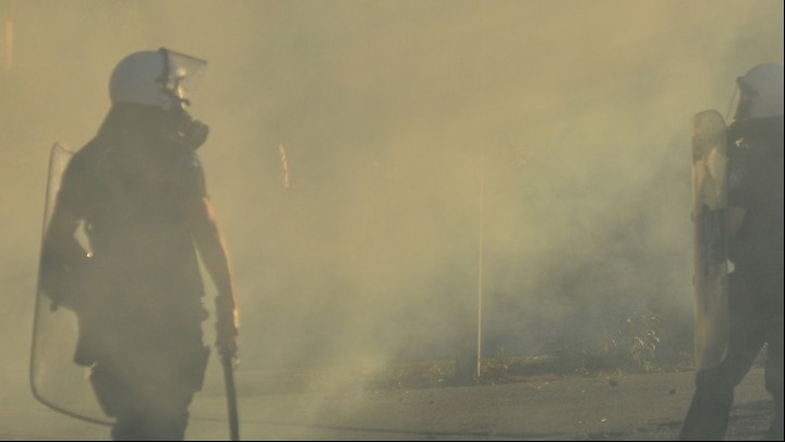 Επεισόδια έξω από την OPAP Arena