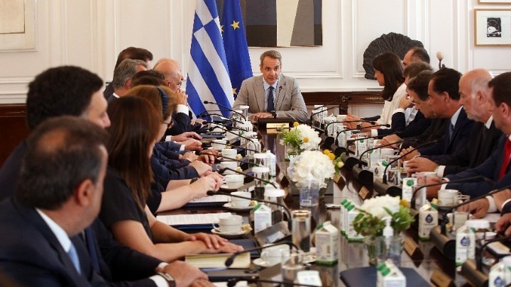 Συνεδριάζει την Πέμπτη στις 11:00, υπό τον Κυρ. Μητσοτάκη, το υπουργικό συμβούλιο