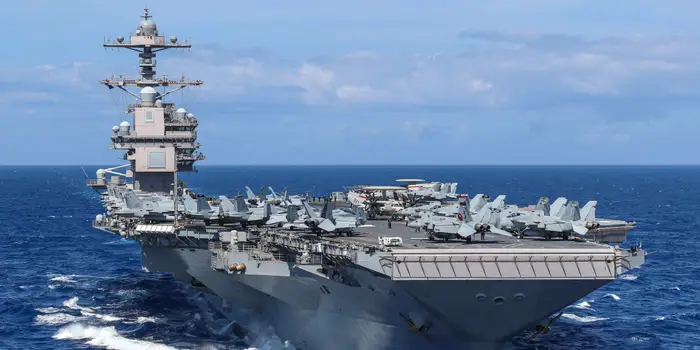 Στη Σούδα το Αμερικανικό αεροπλανοφόρο «USS Gerald Ford»