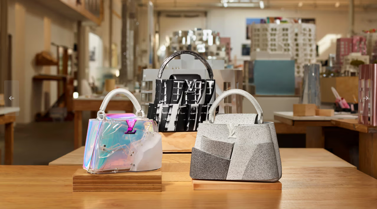 «Louis Vuitton x Frank Gehry»: Τσάντες από τον αρχιτέκτονα-θρύλο