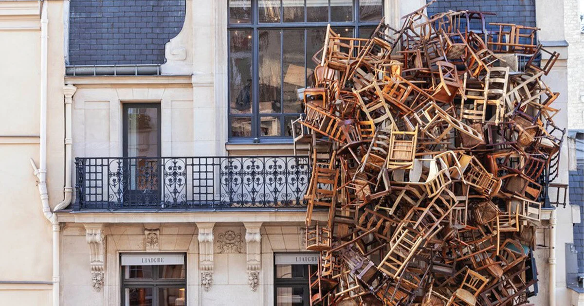 «Nest in Liaigre»: Eγκατάσταση του Tadashi Kawamata στο Παρίσι