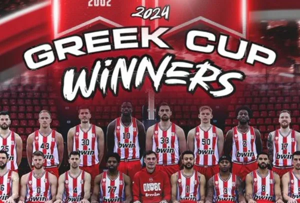 Κυπελλούχος Ελλάδας ο Ολυμπιακός
