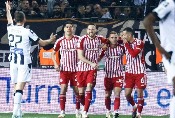Ντέρμπι στην Τούμπα: Ο Ολυμπιακός συνέτριψε τον ΠΑΟΚ 1-4