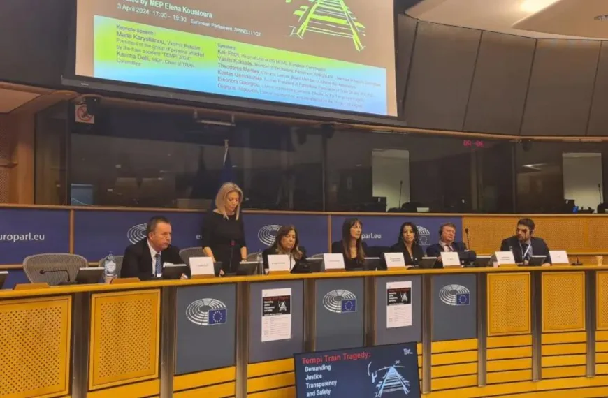 Μαρία Καρυστιανού στο Ευρωκοινοβούλιο: Μας κατηγορούν επειδή ζητάμε δικαίωση