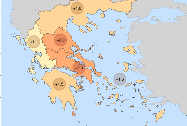 Ο πιο θερμός Μάρτιος τα τελευταία 15 χρόνια στην κεντρική και νότια Ελλάδα