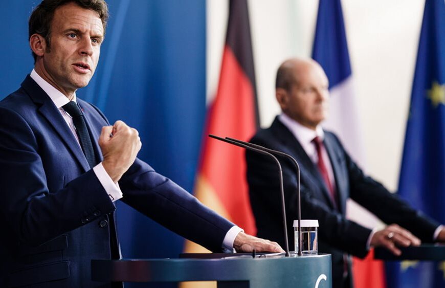 Μακρόν – Σολτς: “Η Ευρώπη μας είναι θνητή και πρέπει να ανταποκριθούμε στην πρόκληση”