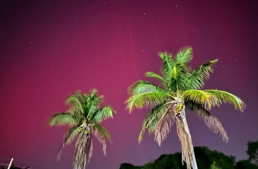 Η ισχυρή γεωμαγνητική καταιγίδα έφερε το Βόρειο Σέλας μέχρι τη νότια Ευρώπη